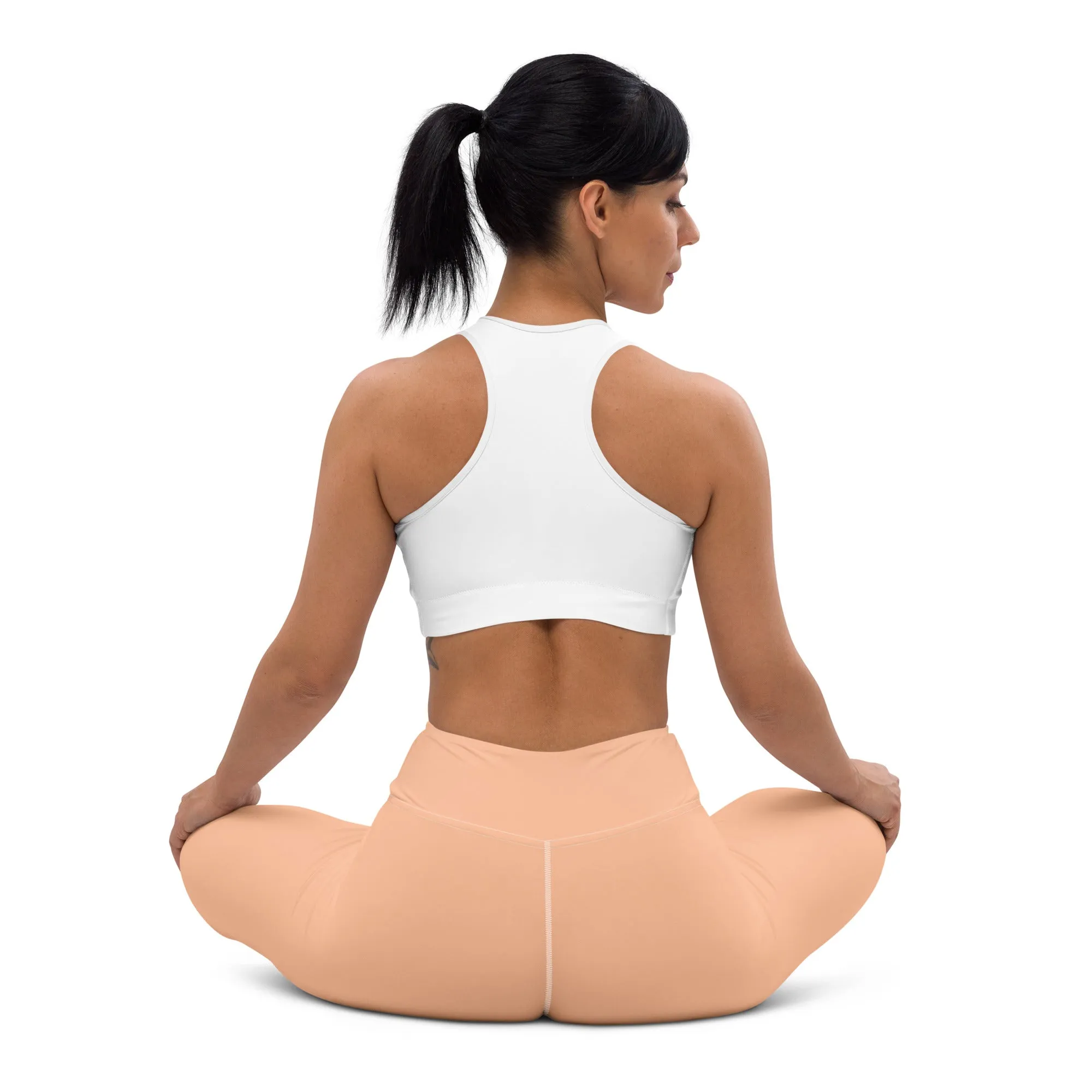 Peach Fuzz Yoga Leggings