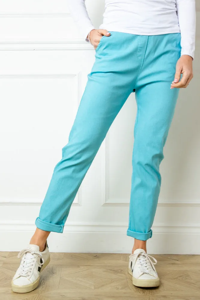 Slim Fit Stretch Trousers